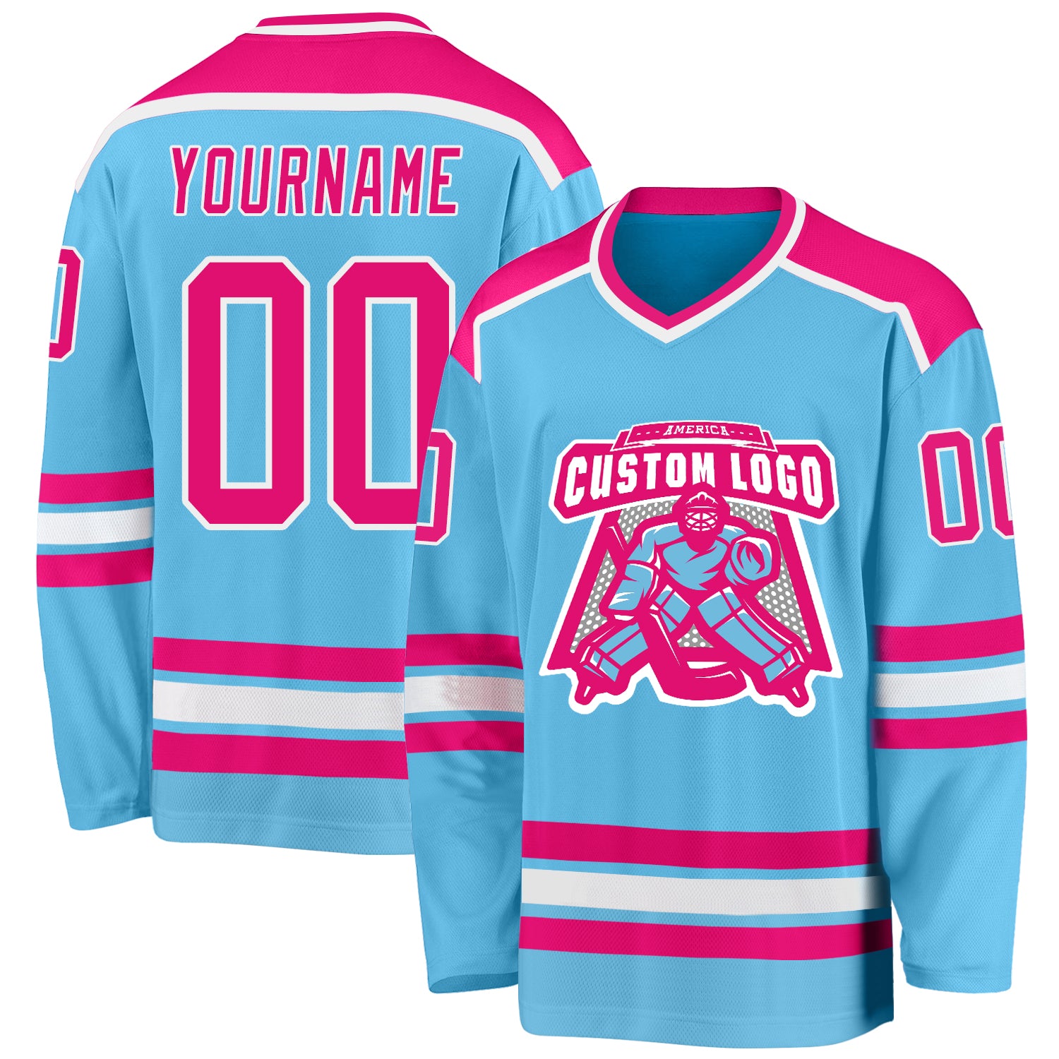 Hockey jersey pink shop