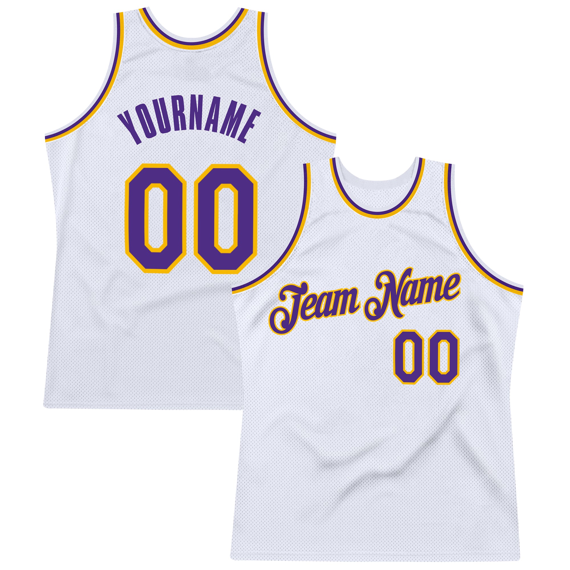 Custom Gold Purple-White Fade Fashion Authentic City Edition Basketball  Jersey Free Shipping – Fiitg