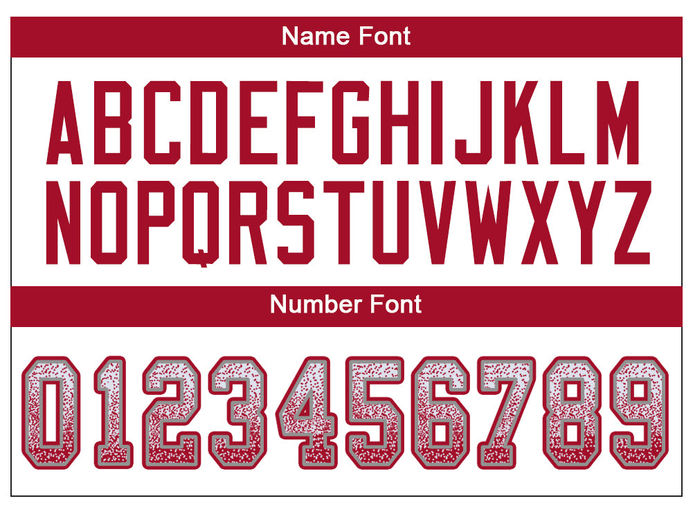 Custom White Red-Gray Drift Fashion Football Jersey