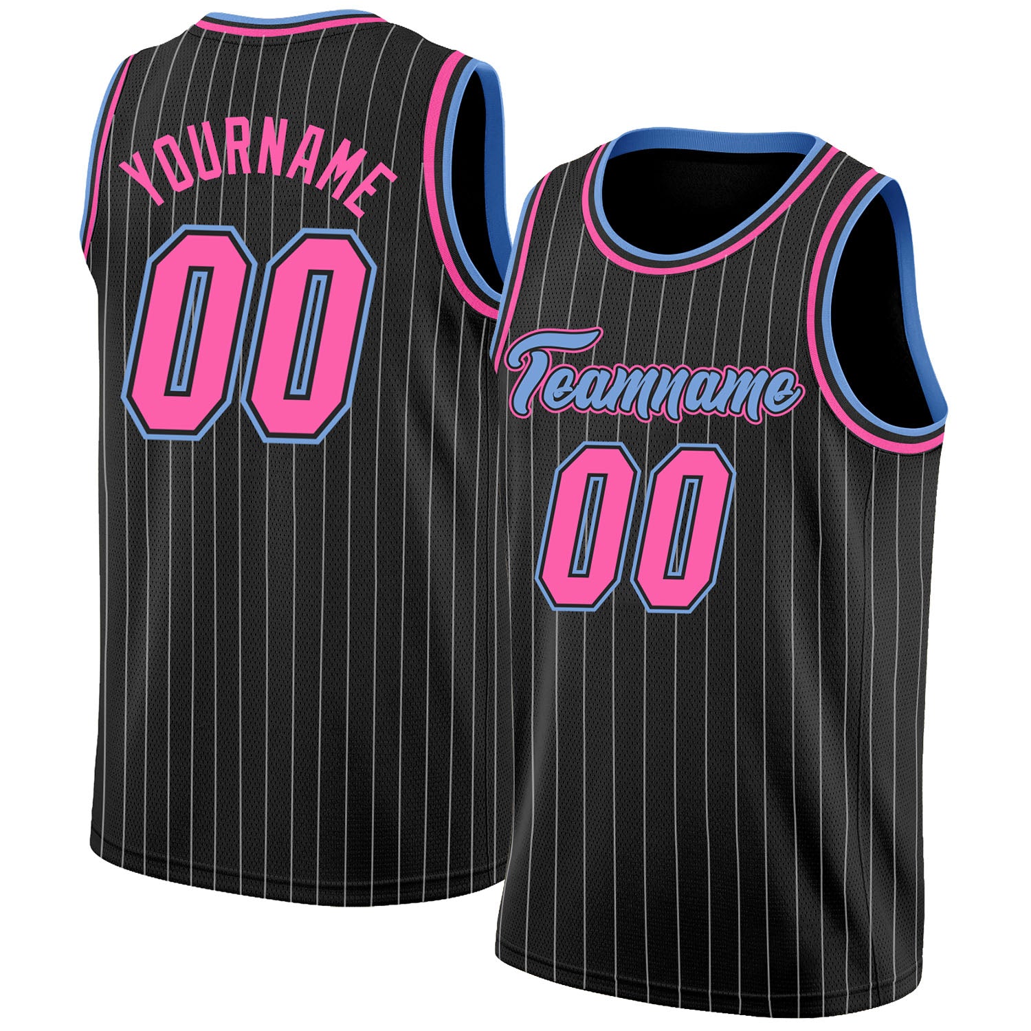 Custom Light Pink Teal-White Authentic Throwback Basketball Jersey Fast Shipping – FiitgCustom
