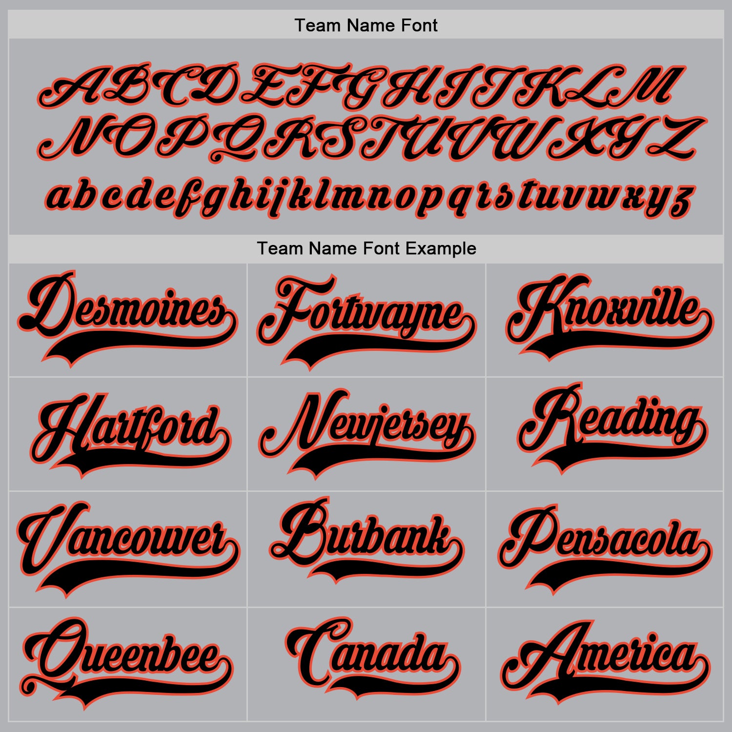 Custom Gray Black-Orange Hockey Jersey