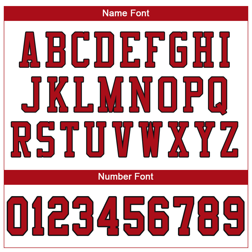 Custom White Red-Black Mesh Authentic Football Jersey