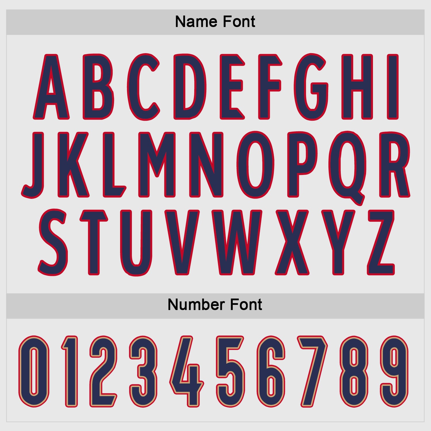 Custom White Navy-Red Hockey Jersey